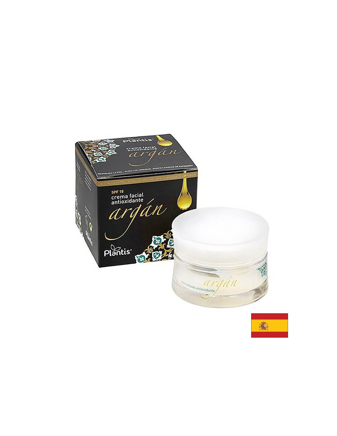 Crema viso con olio di argan, SPF 15 - Per una pelle fresca, liscia e giovane, 50 ml