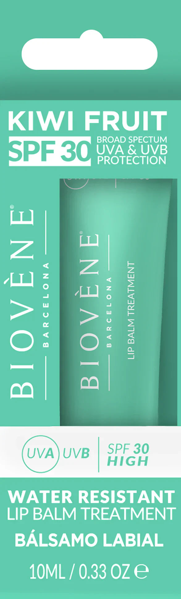 Balsamo labbra protezione solare al kiwi SPF 30 - 10 ml