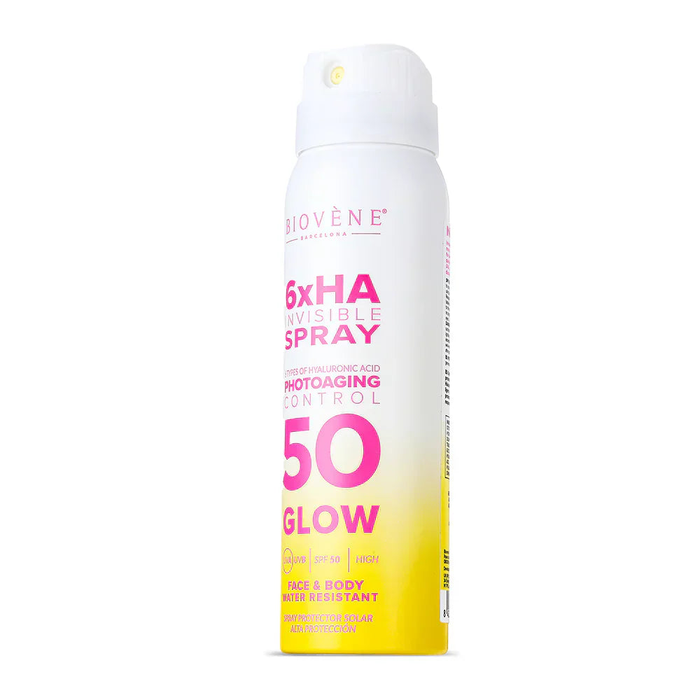Spray Anti-Age SPF50 con 6 tipi di acido ialuronico 100 ml (viso e corpo)