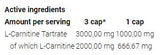 L -Carnitina 3000 Caps - 120 Capsule