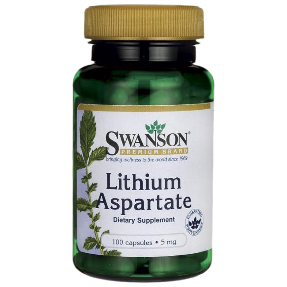 Aspartato di litio 5 mg 100 capsule