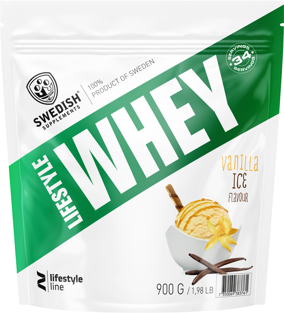<tc>Swedish Supplements</tc> Lifestyle Whey [900 grammi, 34 dosi]