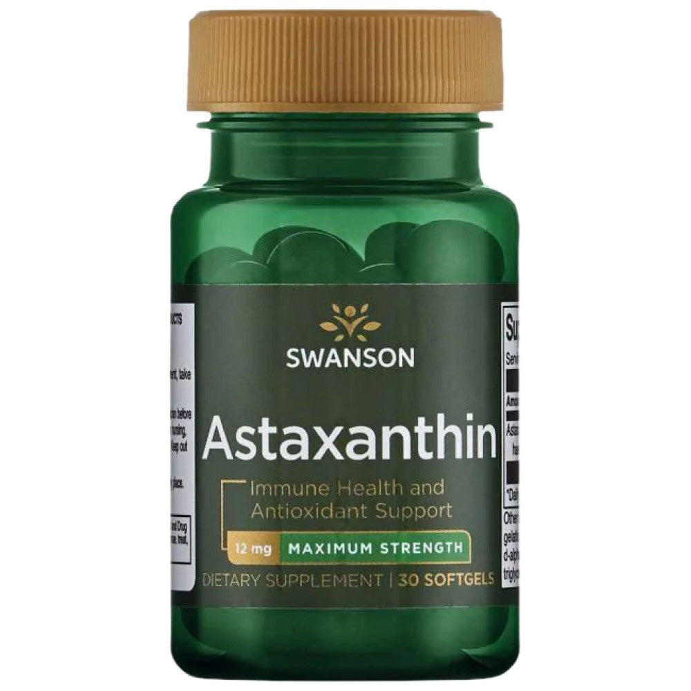 Astaxantina 12 mg - 30 capsule gel