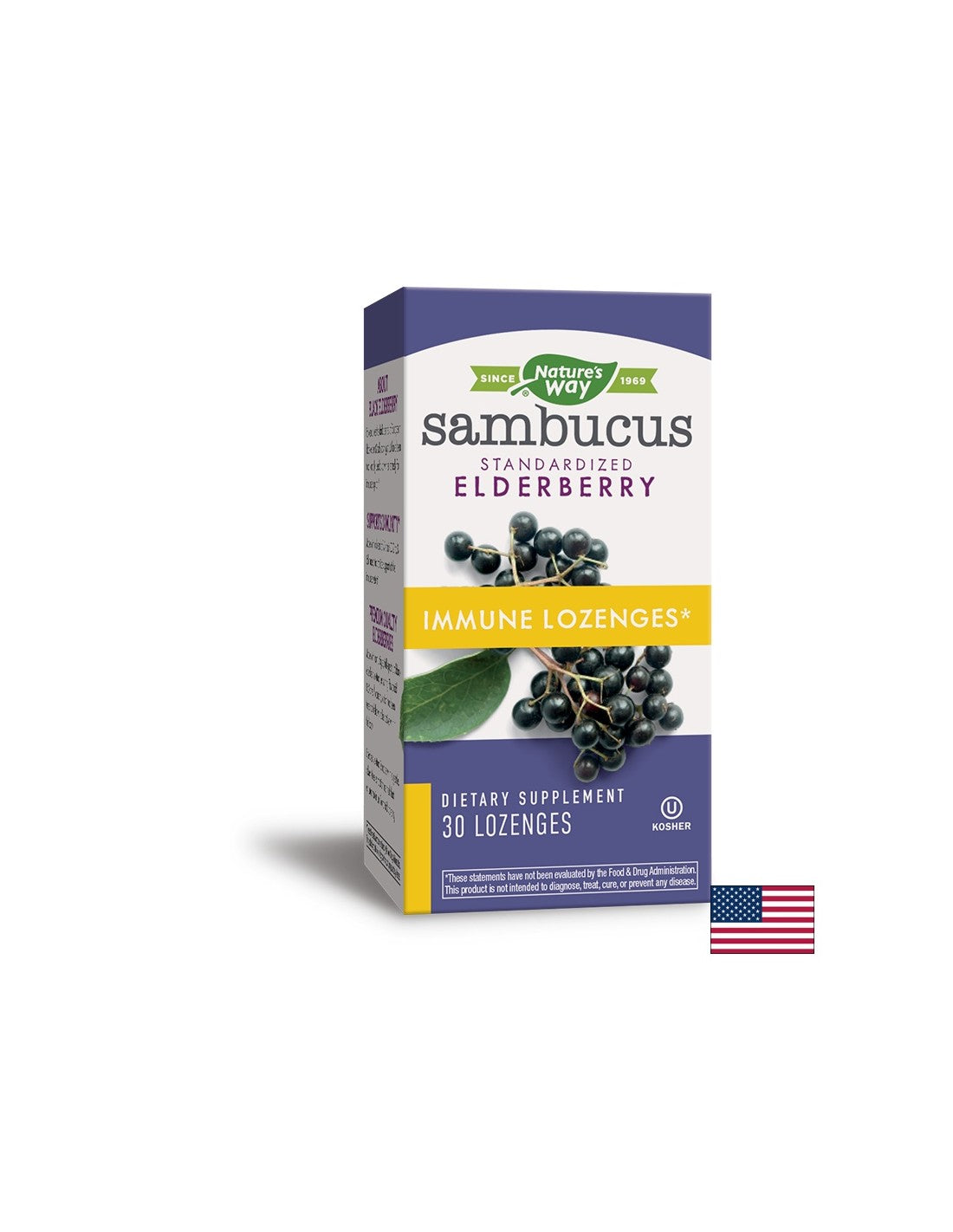 Pastiglie per il sistema immunitario Sambucus 215 mg - 30 capsule
