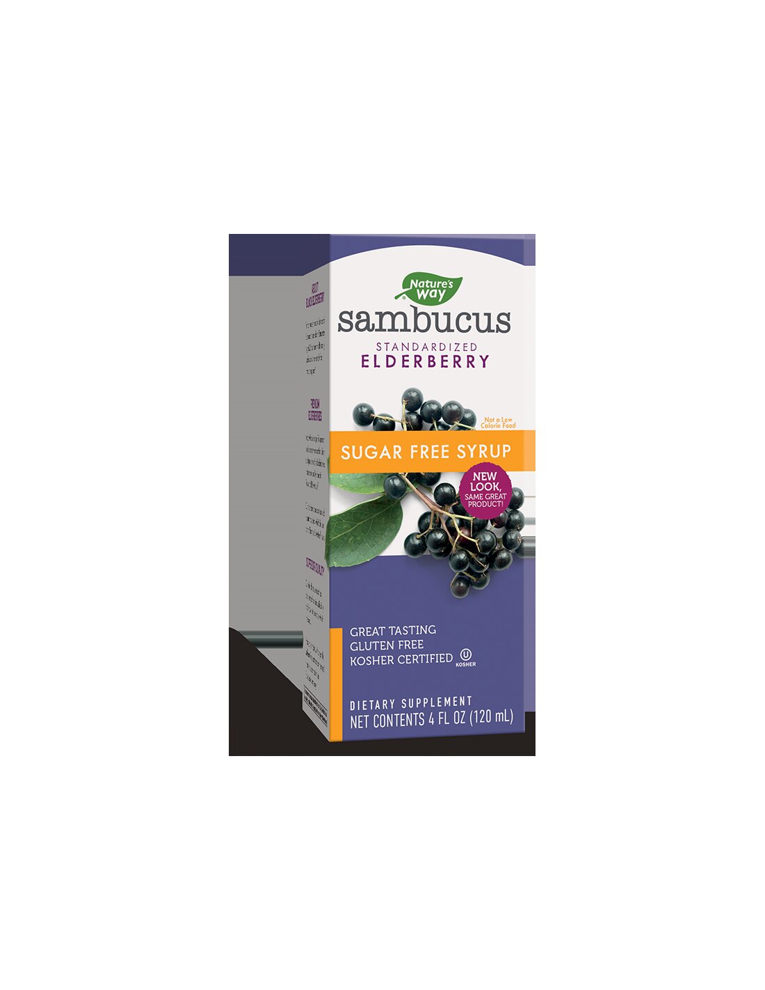 Sciroppo Sambucus senza zucchero x 120 ml Nature's Way