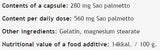 Saw Palmetto 280 mg - 100 capsule