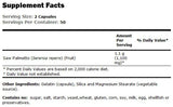 Bacche di Saw Palmetto 550 mg - 100 capsule