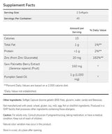 Estratto di saw palmetto | con Olio di Semi di Zucca e Zinco - 90 Capsule gel