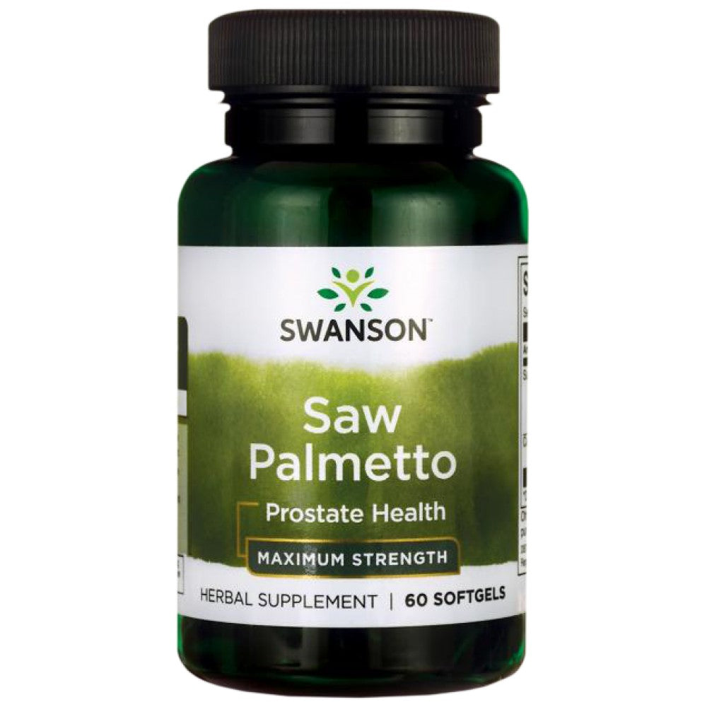 Saw Palmetto - Massima forza 320 mg 60 capsule di gel