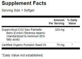 Saw Palmetto - Massima forza 320 mg 60 capsule di gel
