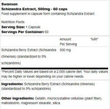 Estratto di Schizandra 500 mg 60 capsule