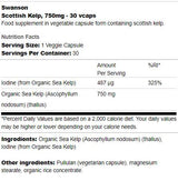 Kelp scozzese 750 mg 30 capsule
