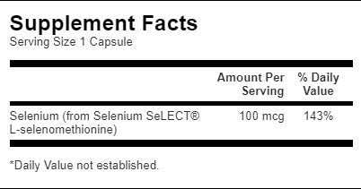 Selenio 100 mcg (L-Selenometionina) - 300 capsule