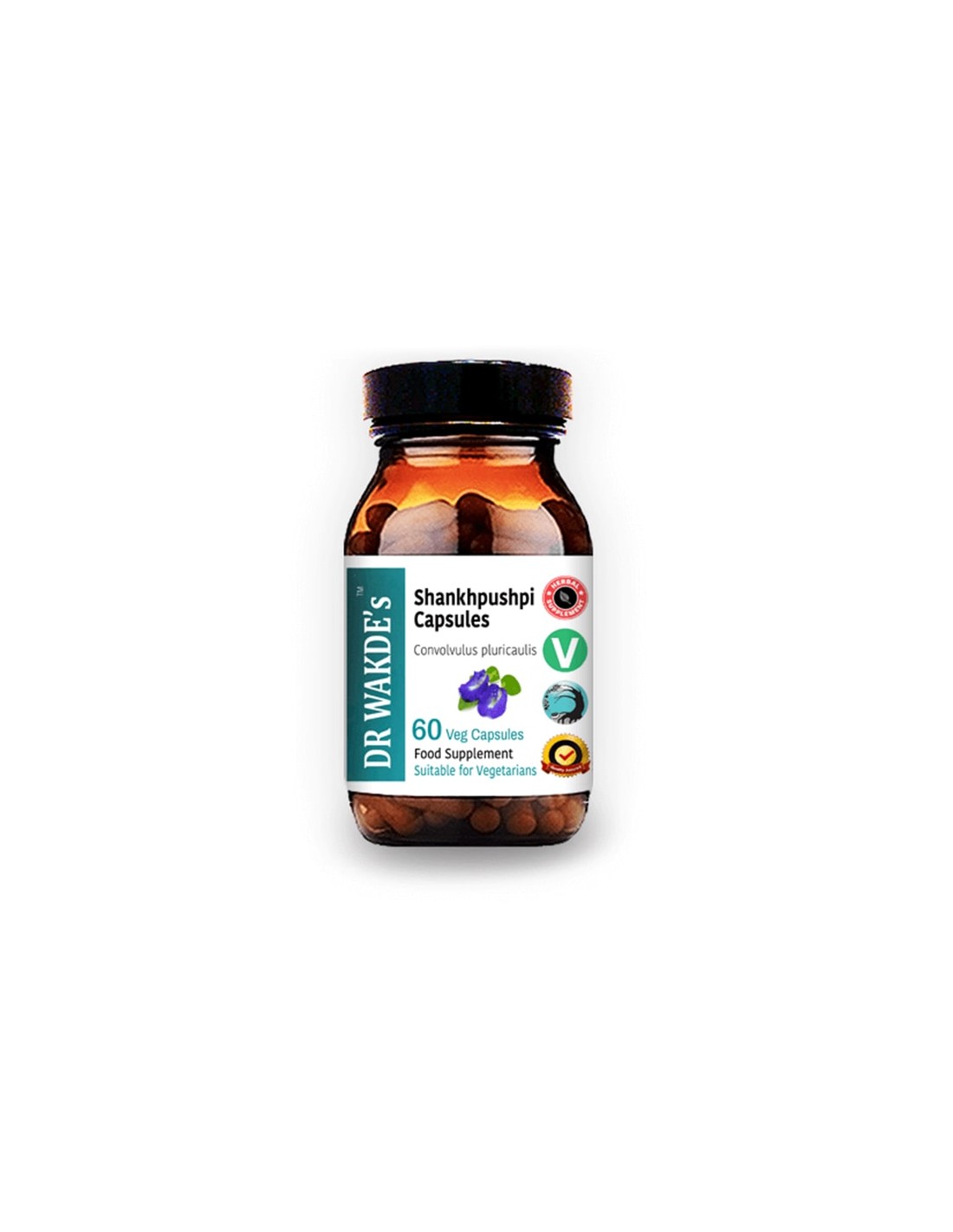 Shankhpushpi/Shankhpushpi Ayurveda, 60 capsule DR WAKDE's