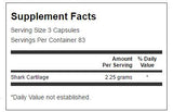 Cartilagine di squalo 750 mg 250 capsule