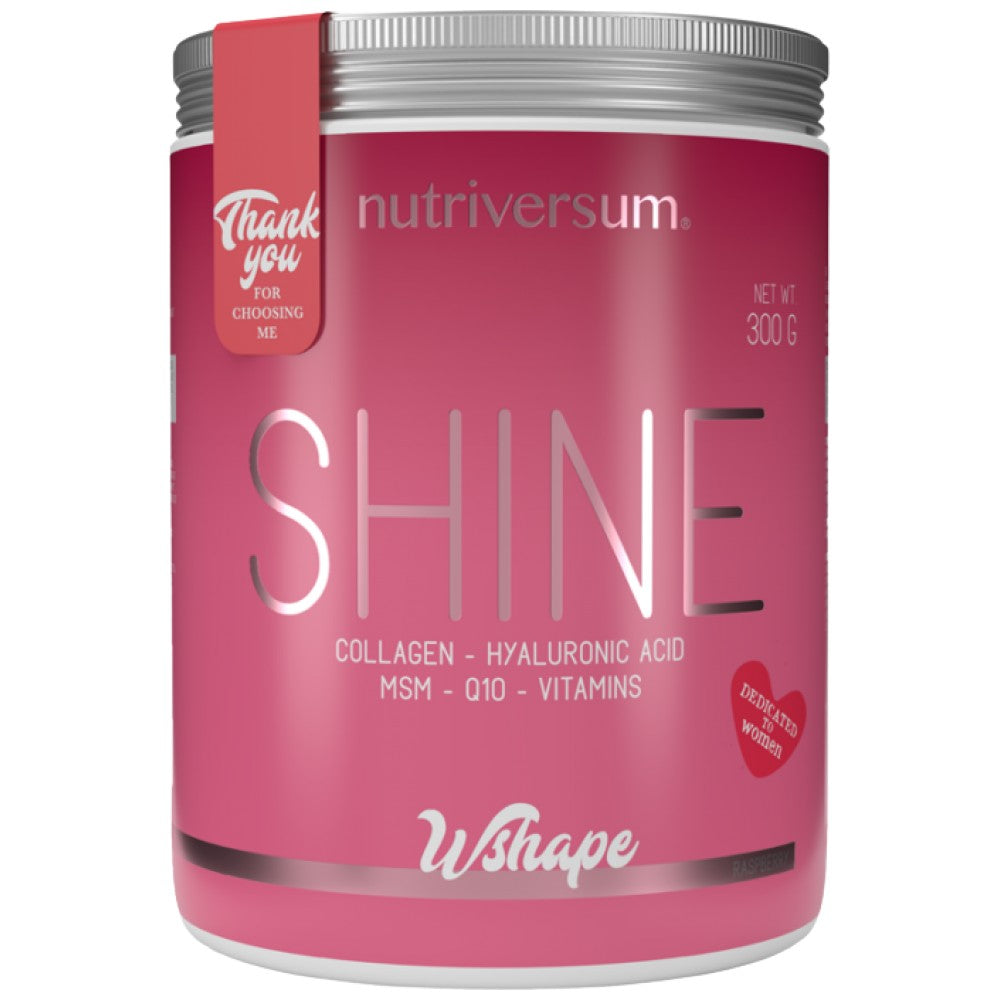Brillare | Collagene - Acido Ialuronico - MSM - Q10 - Vitamine | Dedicato alle Donne - 300 grammi