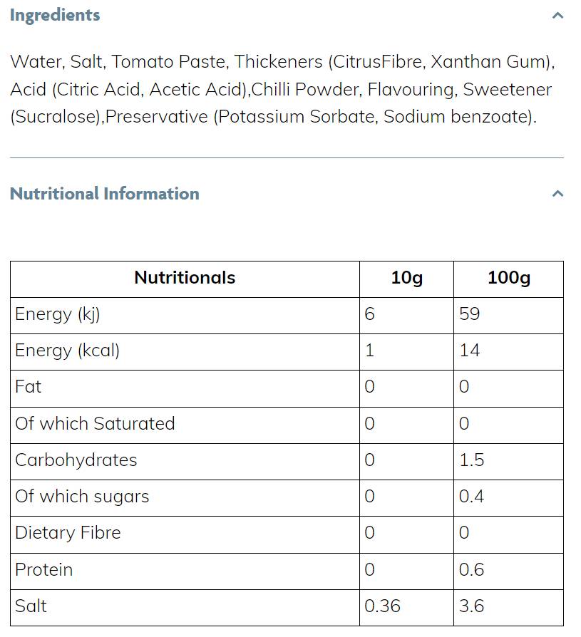 Salsa magra | Peperoncino piccante Sriracha - 425 ml