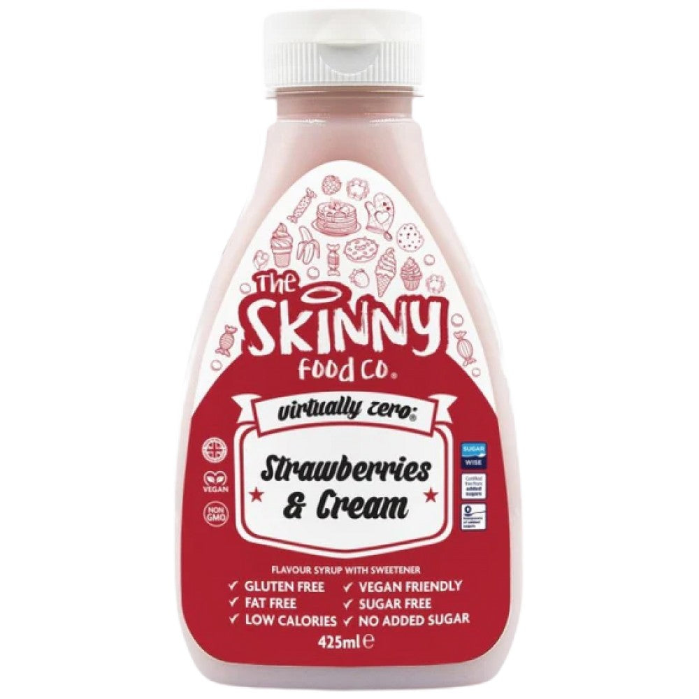 Sciroppo magro | Crema Di Fragole - 425 ml