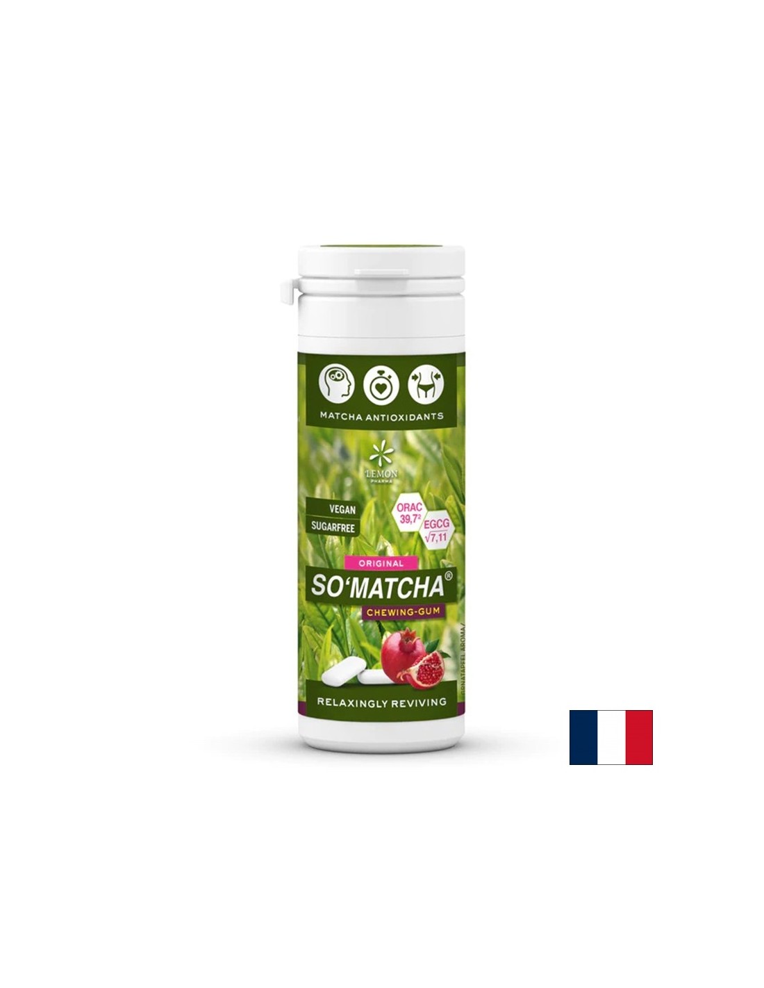 Gomma da masticare con Matcha - So Matcha®, 30 g
