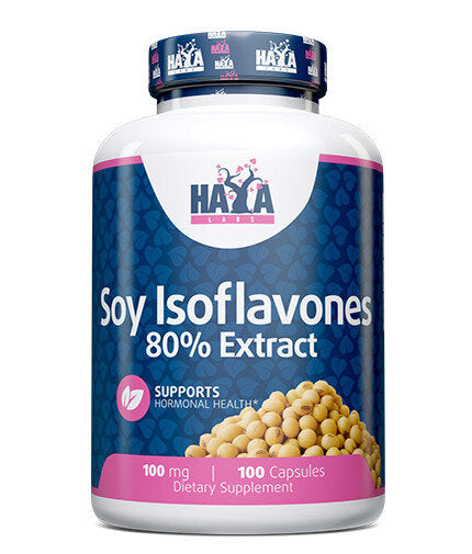 Isoflavoni di Soia 80% Estratto NON OGM 100mg/100 Caps.