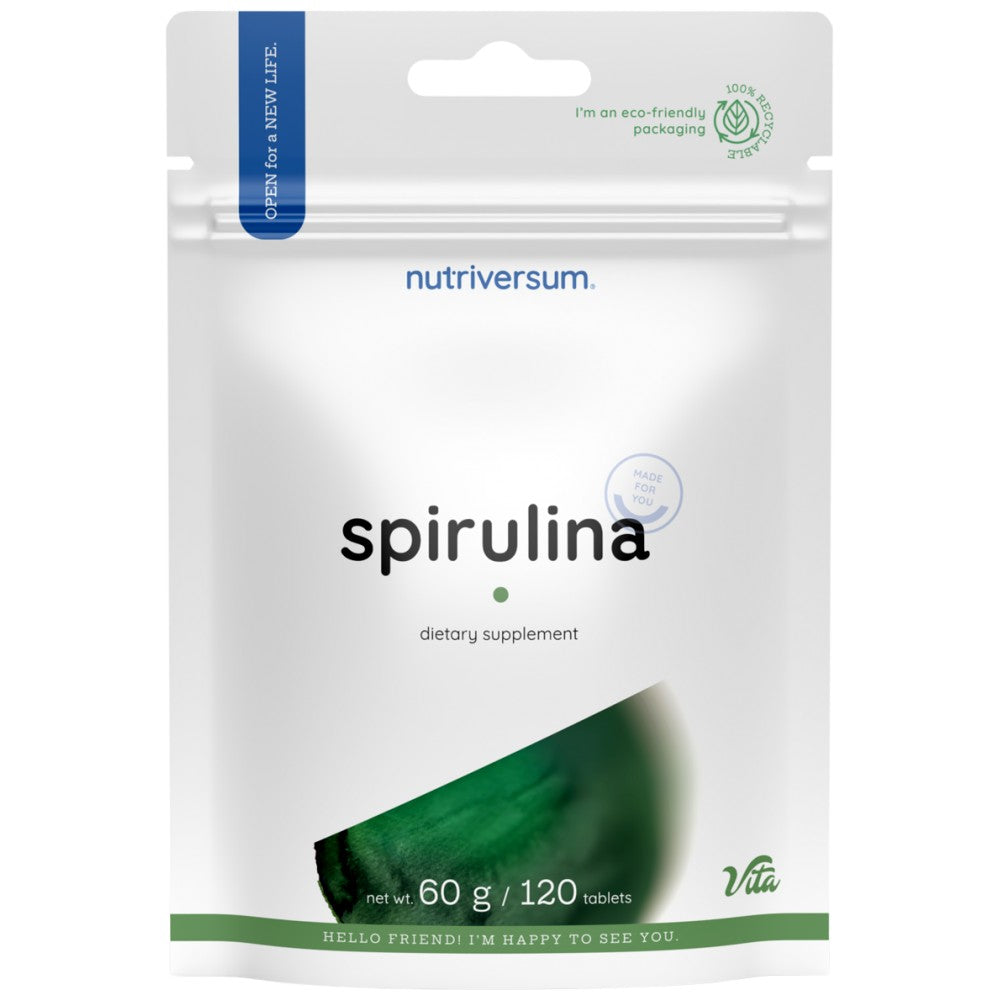 Spirulina 1940 mg - 120 Compresse