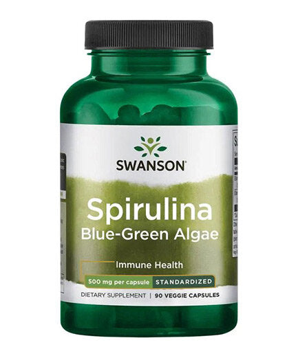 Spirulina Alghe Blu-Verdi 10% Ficocianina 500 mg - 90 capsule
