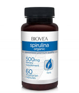 Spirulina Biologica 500 mg/60 Capsule