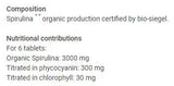 Spirulina | Vegan Bio 500 mg - 100 Compresse