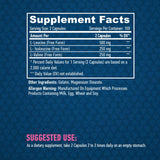 BCAA sportivi 2:1:1 500 mg/200 capsule