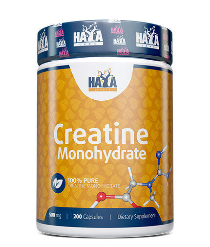 Creatina monoidrato per lo sport 500 mg/200 capsule.