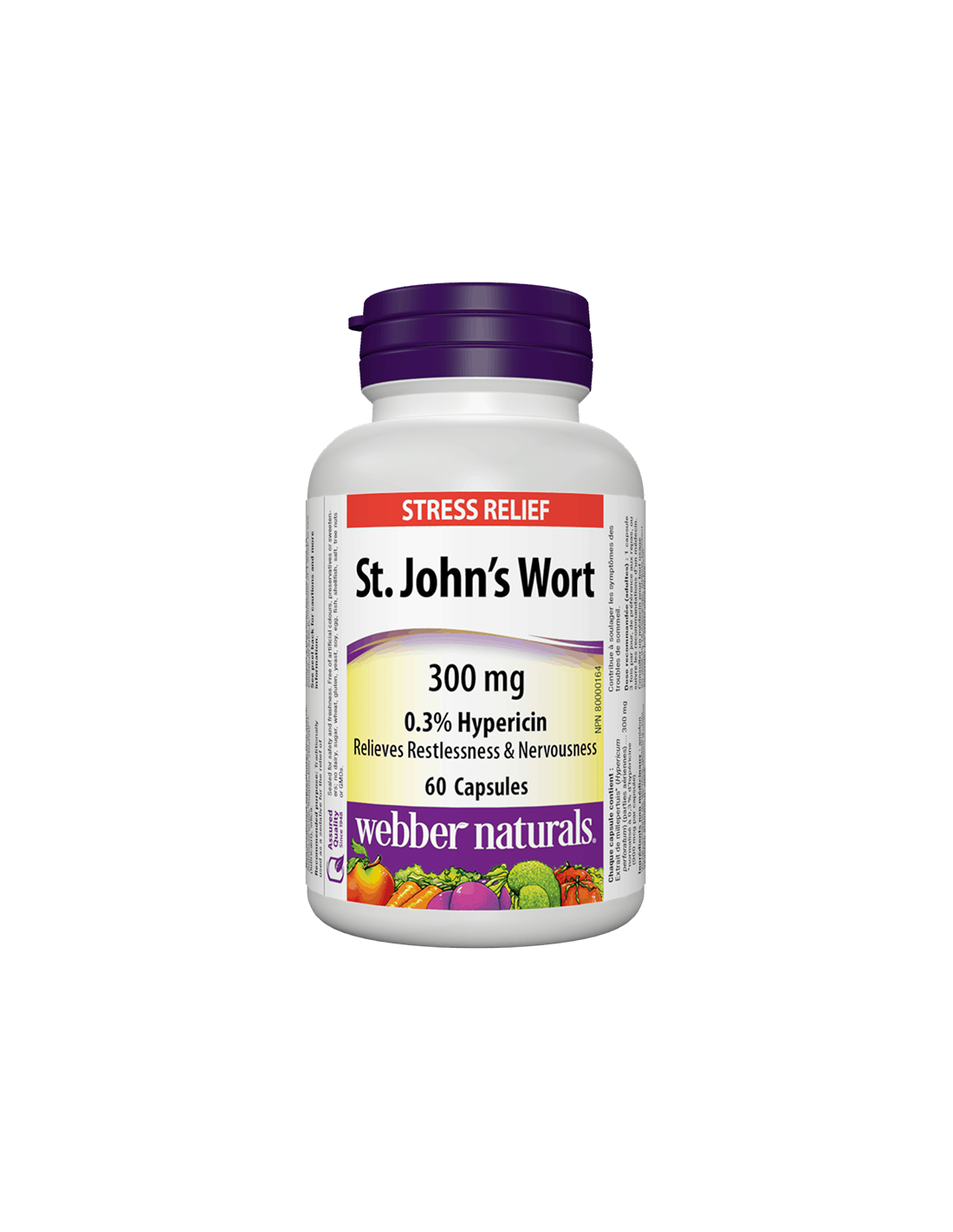 Erba di San Giovanni, 300 mg, 60 capsule <tc>Webber Naturals</tc>