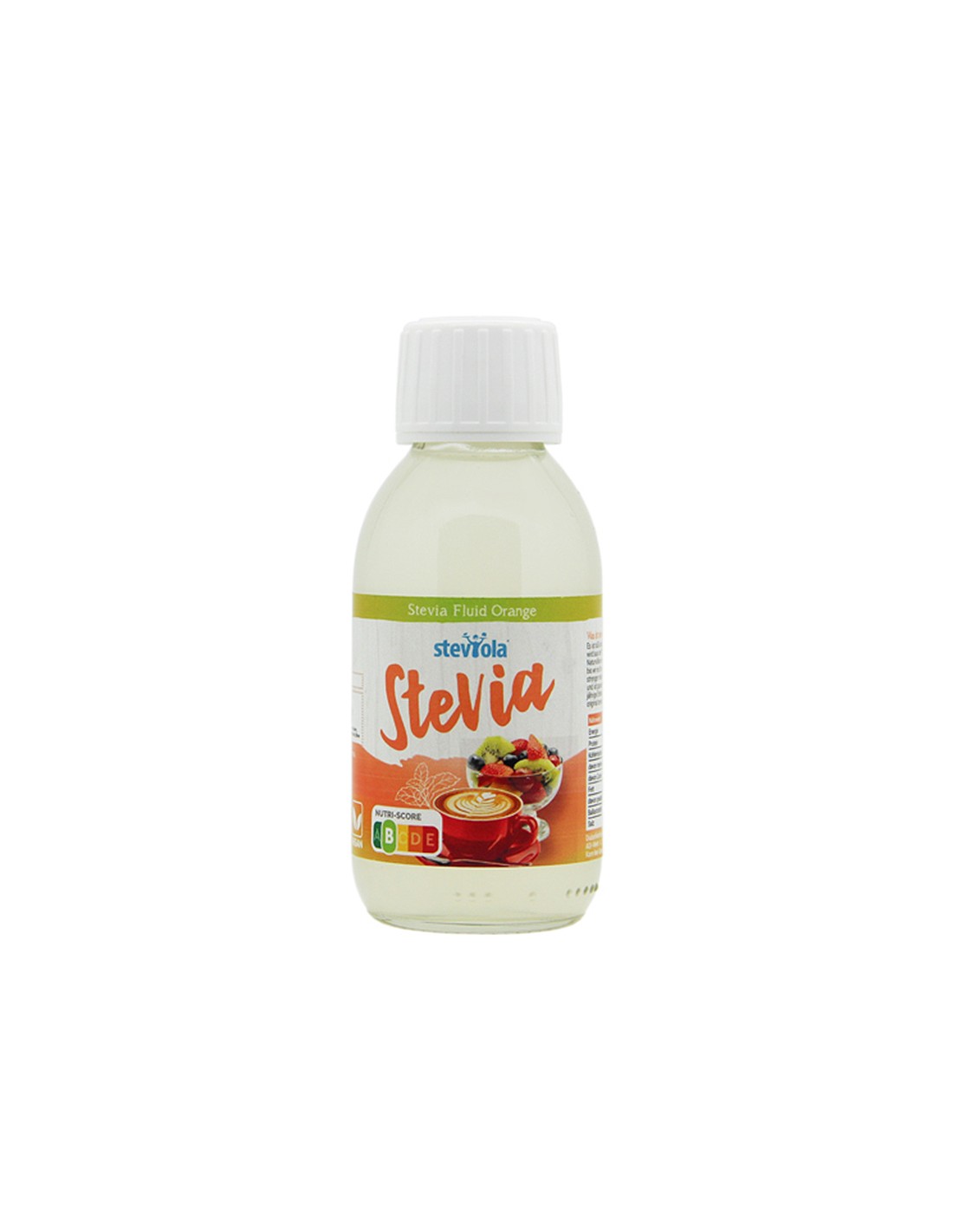Stevia liquida all'aroma di arancia - Steviola, 125 ml