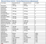 Stress Control 120 capsule (Ashwagandha, Passiflora, Colostro)