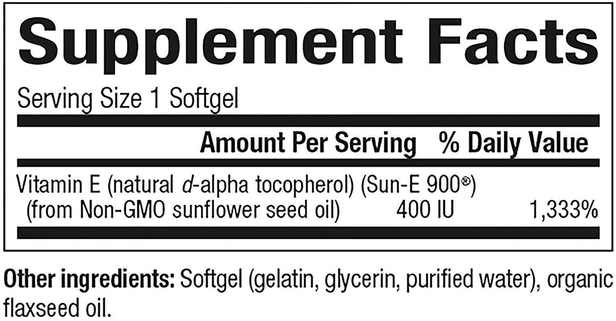 Girasole Vitamina E 400 UI 90 Capsule gel