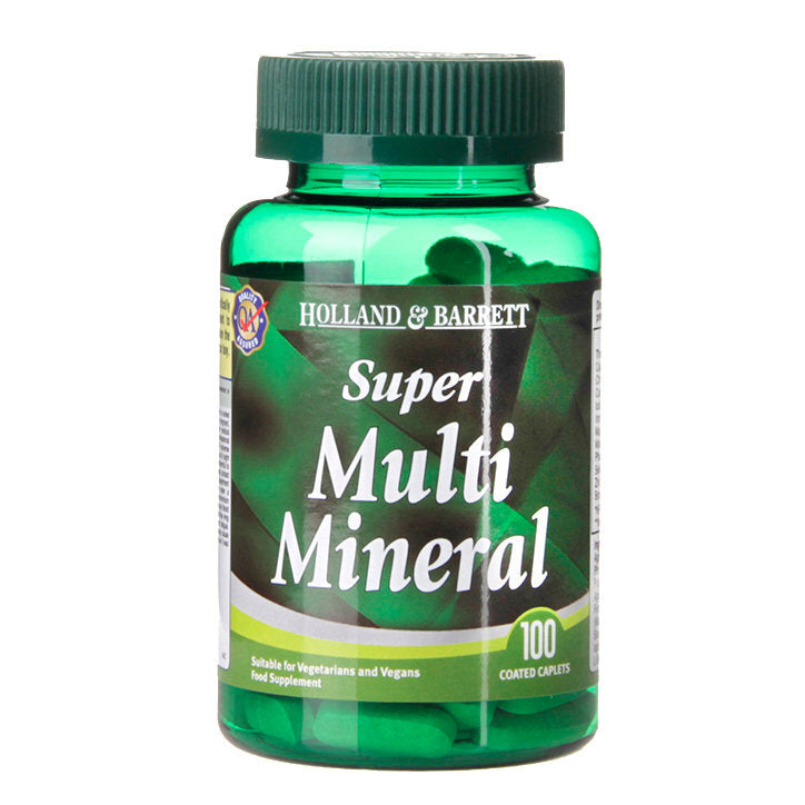 Super multiminerali (Super Multi Mineral) 100 compresse OLANDA & BARRETT