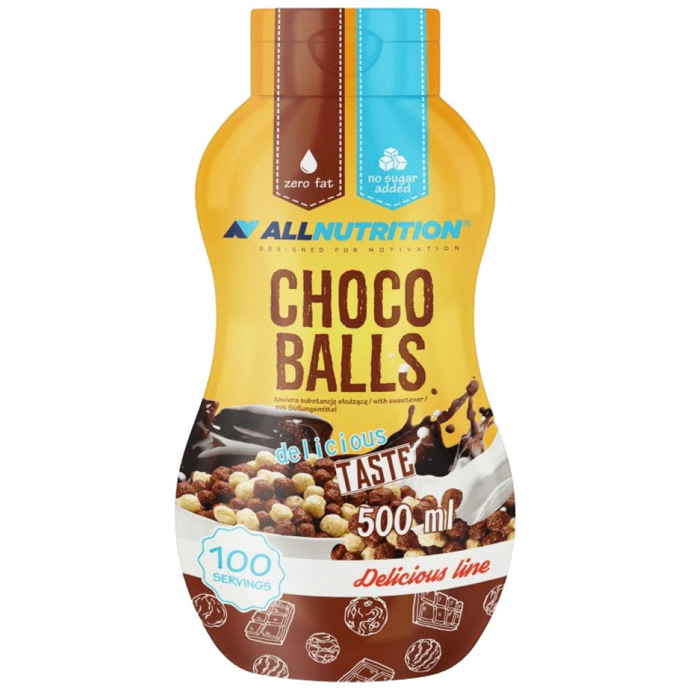 Sciroppo Zero Calorie | Palline Di Cioccolato - 500 ml