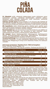 Sciroppo Zero Calorie | Pina Colada 500 ml