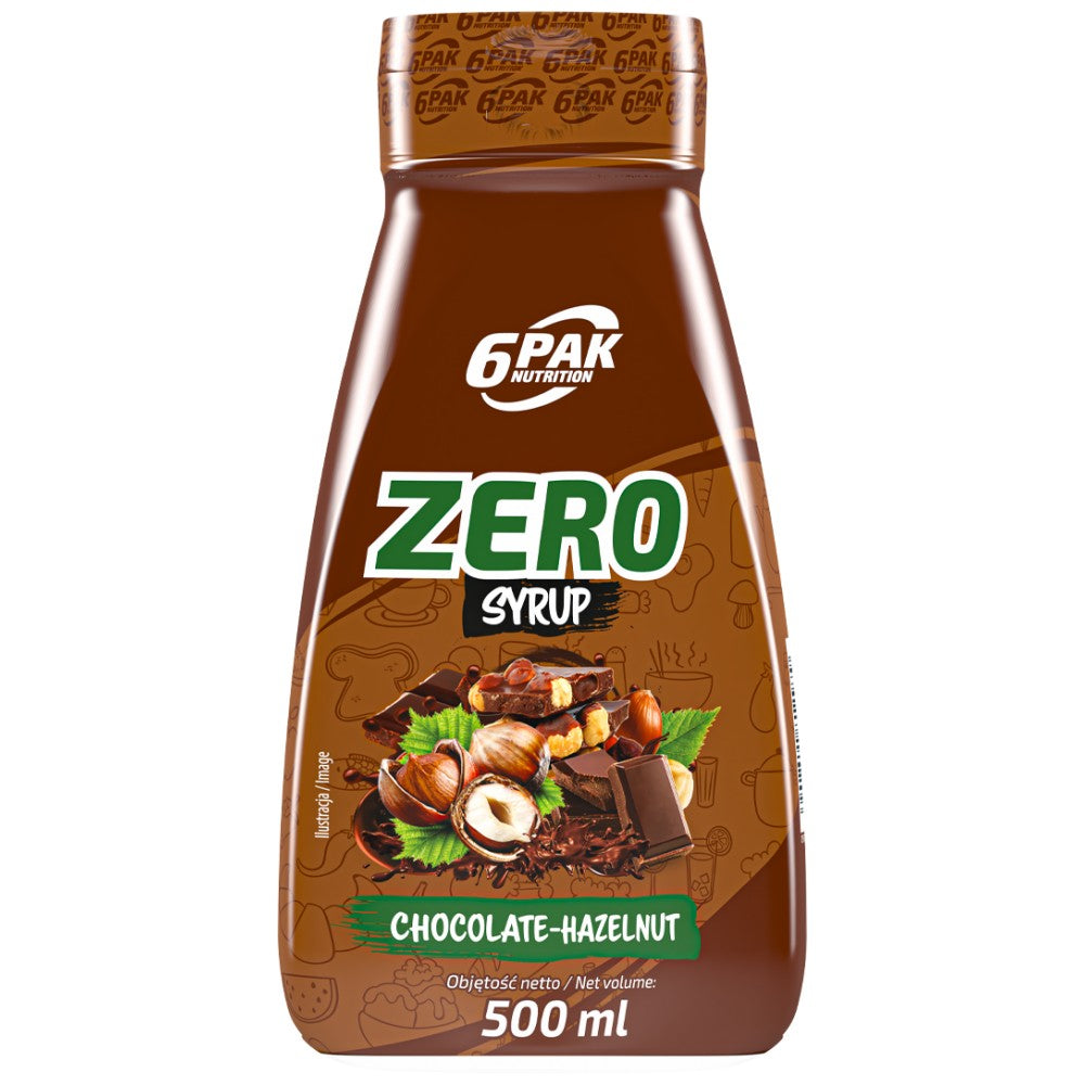 Sciroppo Zero - Cioccolato Nocciola - 500 ml