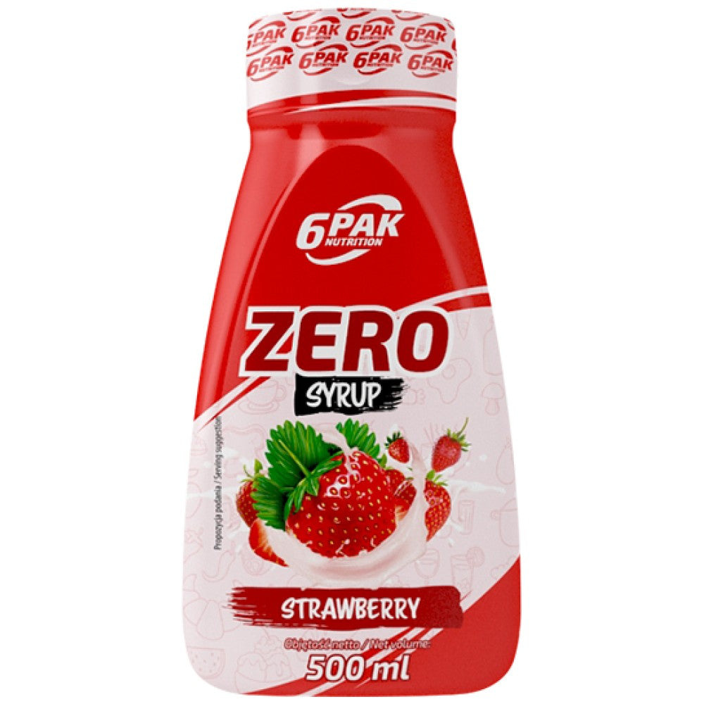 Sciroppo Zero - Fragola - 500 ml