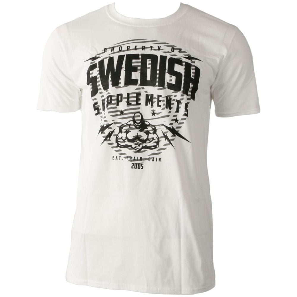 T-shirt con logo/Bianca