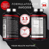 TESTOMAX™ 2.0 /210 capsule, 105 giorni/ con Ashwagandha KSM 66®, CoQ10 & Radice di Maca <tc>Nutravita</tc>