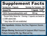 TUDCA 200 mg/100 Vcaps