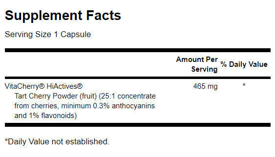 Crostata di ciliegie 465 mg - 60 capsule