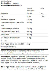 Supporto ai test | con Ashwagandha & Shilajit - 120 capsule