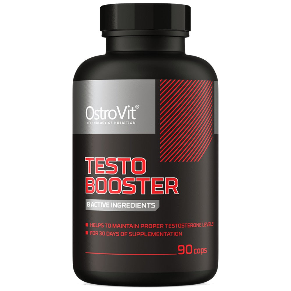 Testo Booster | con Tribulus, Fieno Greco, Maca, DAA e Ginseng 90 capsule