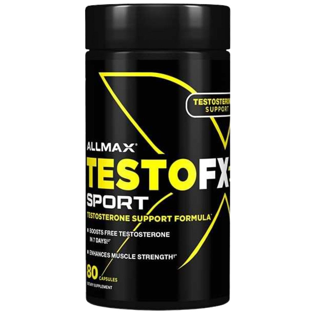TestoFX Sport | con TribX90 + Fieno Greco - 80 capsule