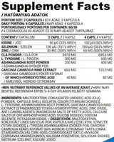 Cappucci tiroidei | Formula naturale di supporto alla tiroide - 120 capsule