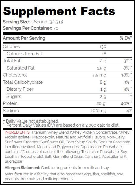Titanium Whey/Essential - 2270 grammi