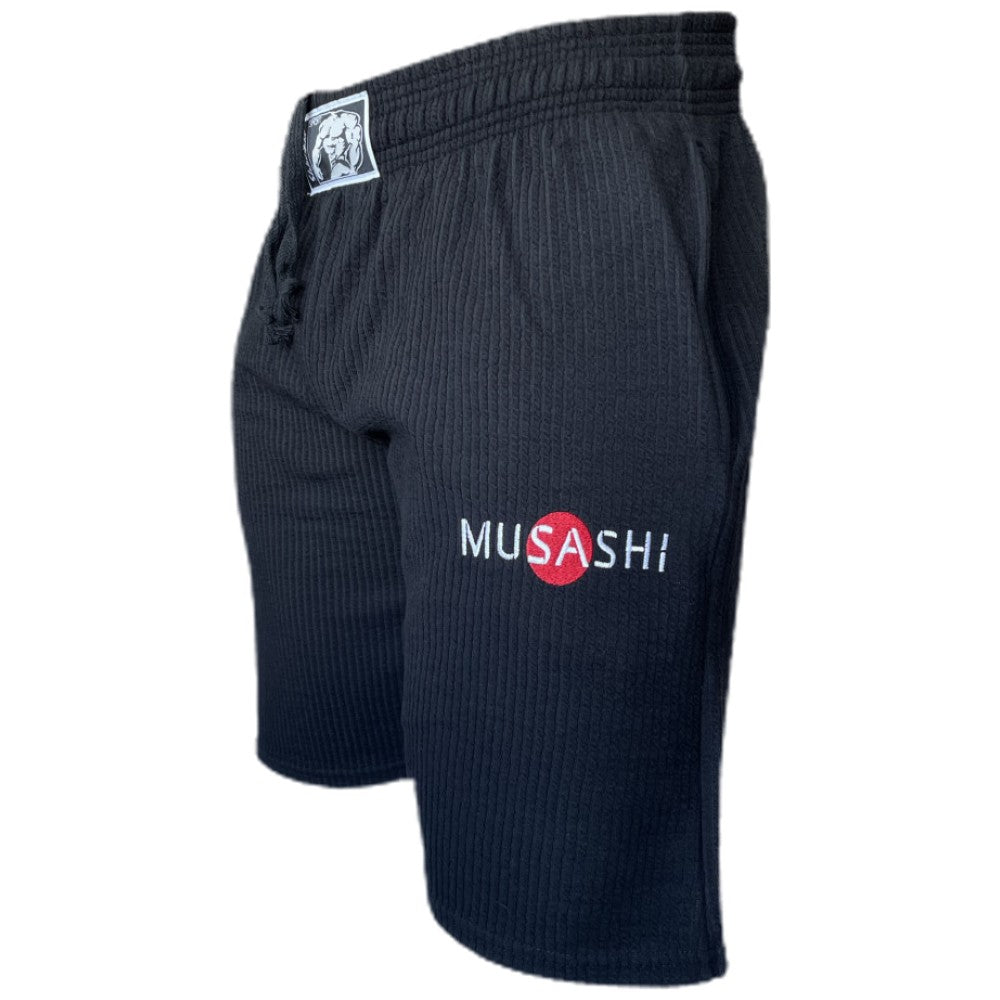 Pantaloncini sportivi - Strisce nere/Pantaloncini da allenamento - Neri