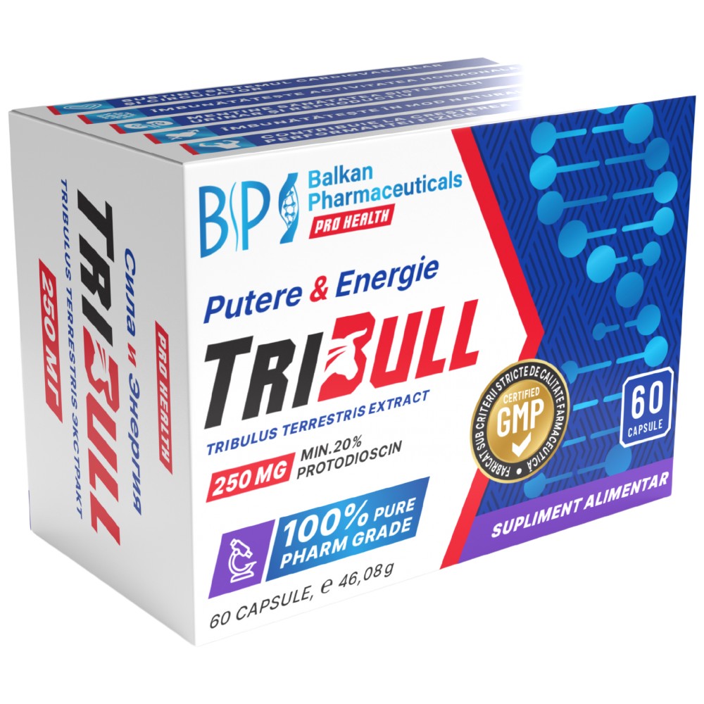 Tribul 250 mg | Estratto di Tribulus Terrestris - 60 capsule